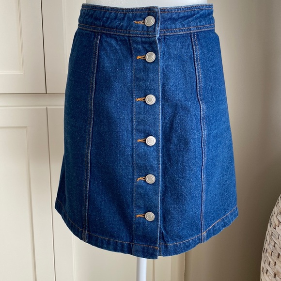 Denim Mini Skirt - 27” waist - Picture 4 of 4